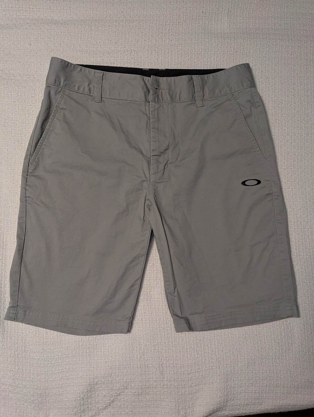 Oakley Men's Gray Performance Chino Shorts